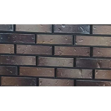 Клинкерный кирпич Керамейя Рустика Базальт K 24.06-0