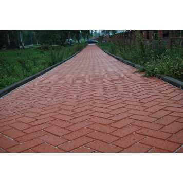 Клинкерная Брусчатка Керамейя БрукКерам Классика Рубин -2