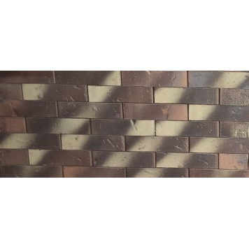 Клинкерный кирпич Керамейя Рустика Турмалин 6-0