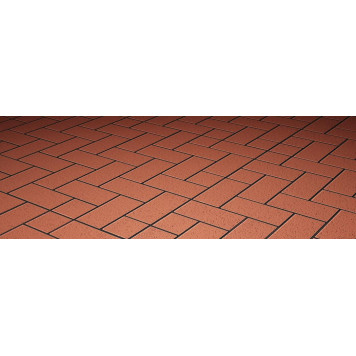Клинкерная Брусчатка Керамейя БрукКерам Классика Рубин -0