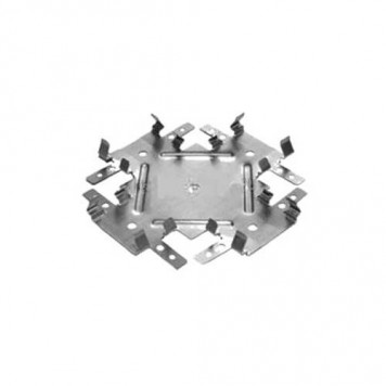 Соединение двухуровневое крестовое для гипсокартона-0