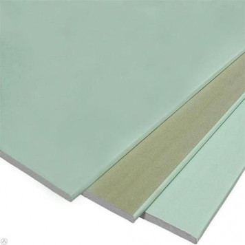 Гипсокартон 12,5*1200*3000 Влагостойкий стеновой Кнауф Гипсокартон 12,5*1200*3000 Влагостойкий стеновой Кнауф-2