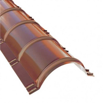 Конек круглый маленький HDX Полиуритан 55 мк (Arvedi - Италия) Конек круглый маленький HDX Полиуритан 55 мк (Arvedi - Италия)-0