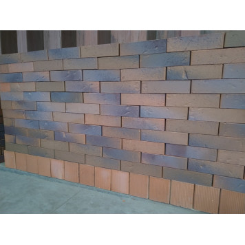 Клинкерный кирпич керамейя рустика Гранат 6 -1