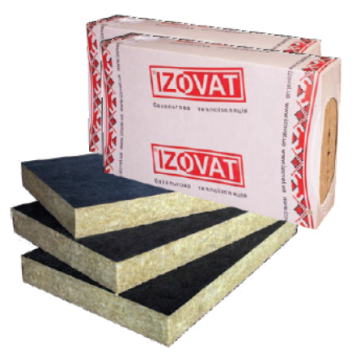 Базальтовый утеплитель Izovat 80 FG (Изоват) для вентилируемого фасада Базальтовый утеплитель Izovat 80 FG (Изоват) для вентилируемого фасада-0