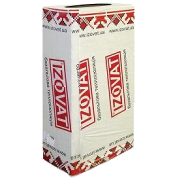 Базальтовый фасадный утеплитель Izovat 125 (Изоват) Базальтовый фасадный утеплитель Izovat 125 (Изоват)-0