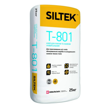 Siltek T-801 Клей для плитки и камня универсальный Siltek T-801 Клей для плитки и камня универсальный-1