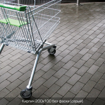 Кирпич 200х100 без фаски-12