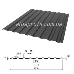 Профнастил ПС 18 (Одесса)