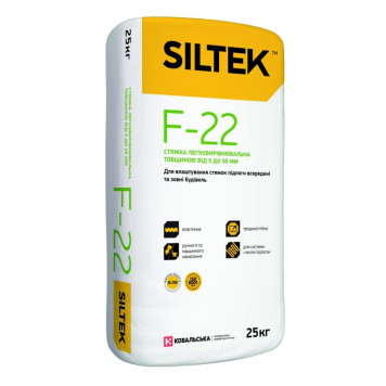 Siltek F-22 Стяжка легковыравниваемая толщиной от 5 до 40 мм Siltek F-22 Стяжка легковыравниваемая толщиной от 5 до 40 мм-0
