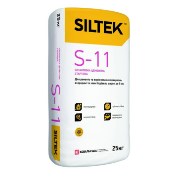 Siltek S-11 Шпаклевка цементная стартовая Siltek S-11 Шпаклевка цементная стартовая-0
