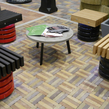 Кирпич Барселона 6 Антик-23