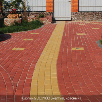 Кирпич 200х100-20