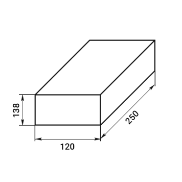Силикатный двойной камень (Обухов) М-200-1